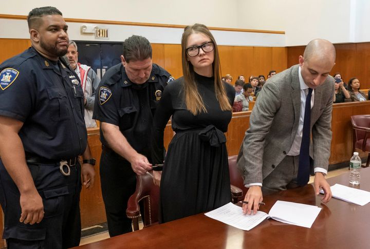 Η αληθινή Άνα Σορόκιν στο δικαστήριο της Νέας Υόρκης, Μάιος 2019. Steven Hirsch/Pool via REUTERS