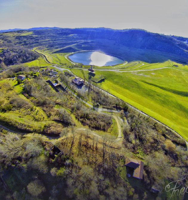 La plus grande mine de charbon à ciel ouvert d'Europe réhabilitée en Aveyron.
