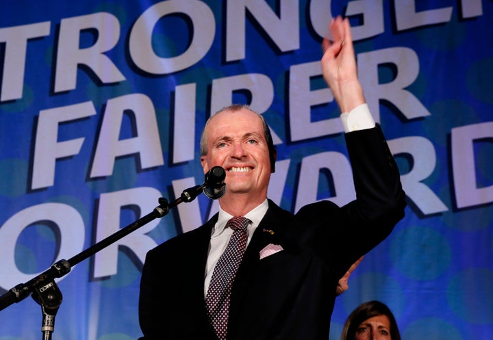 New Jersey Governor Phil Murphy is the state’s first Democratic governor to get a second straight term in 44 years. 