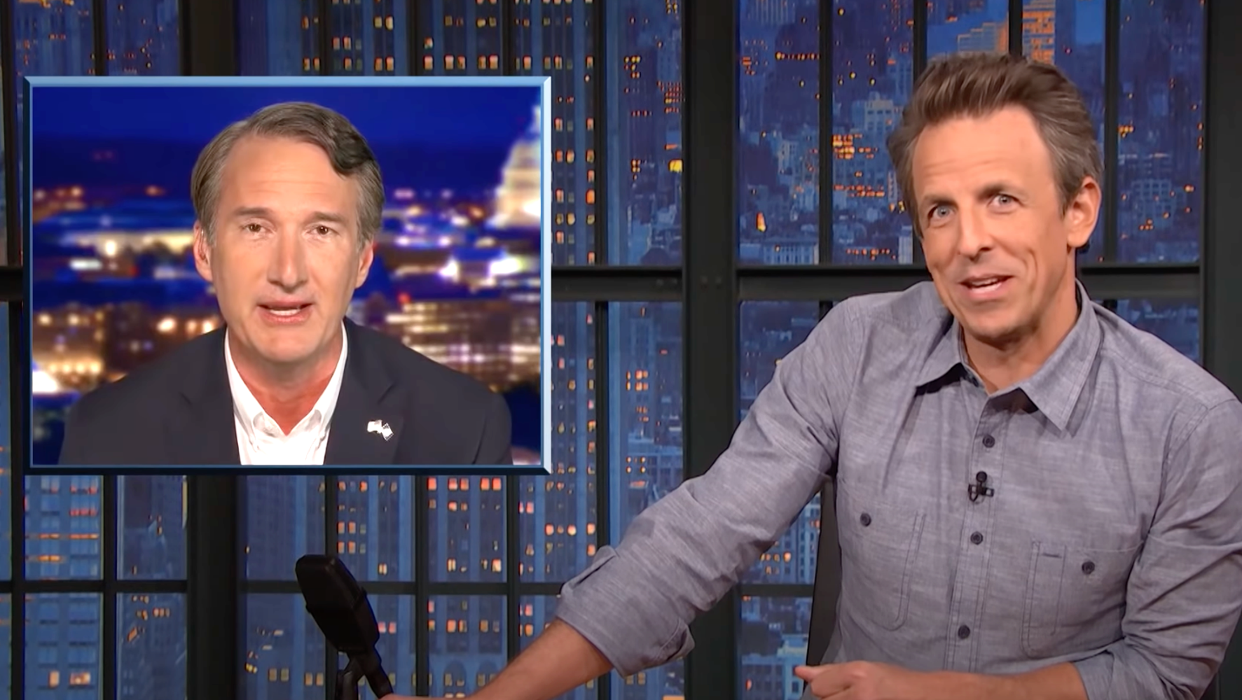 Seth Meyers Hits Glenn Youngkin With A ‘Critical Race Theory’ Supercut