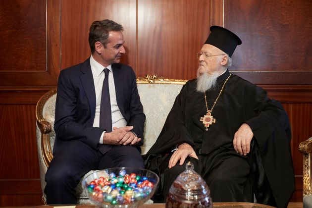 Επίσκεψη του Προέδρου της Νέας Δημοκρατίας Κυριάκου Μητσοτάκη στην Κωνσταντινούπολη.Συνάντηση με τον...