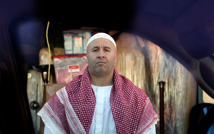Dressed in his undercover Islamic clothing, Craig Monteilh was recruited by the FBI to spy on Muslims.