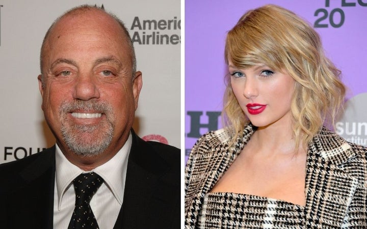 Billy Joel and Taylor Swift.