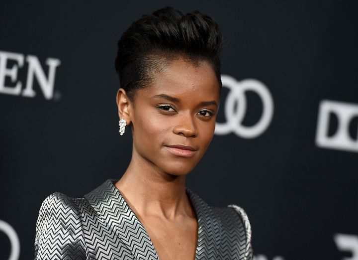 Letitia Wright at a premiere in 2019