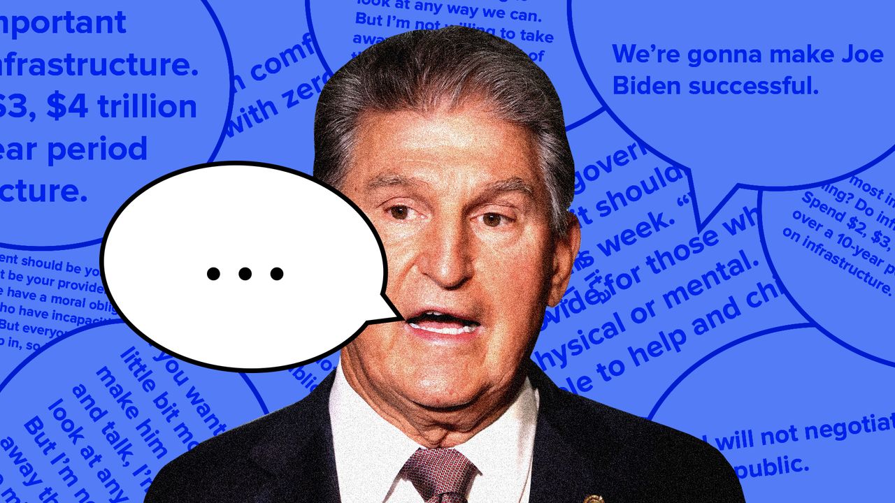 Joe Manchin is D.C.’s second-most powerful man, and one of its most voluble.