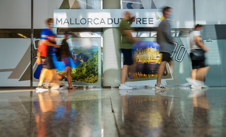 Aeropuerto de Son Sant Joan de Mallorca.