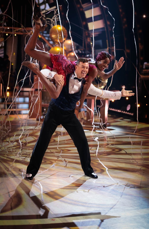 AJ Odudu and Kai Widdrington delivered the routine of the