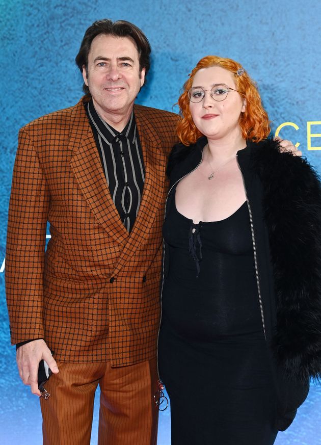 Jonathan Ross and his daughter