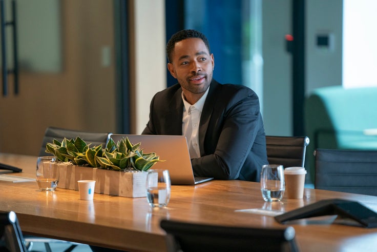 Lawrence at his job in San Francisco.