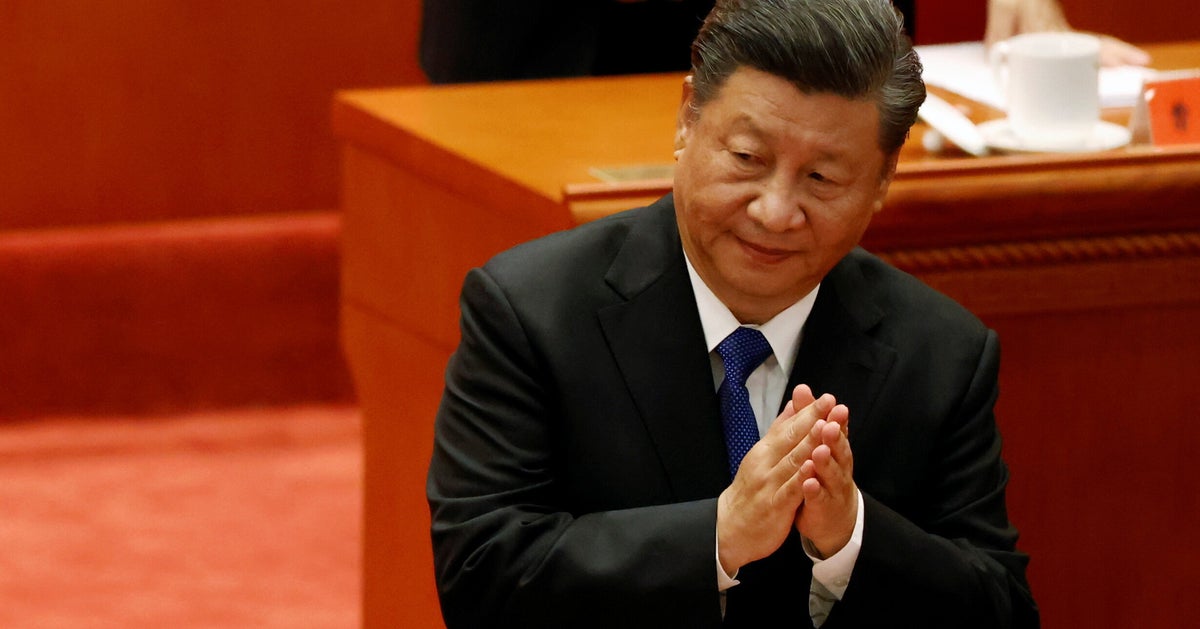 Al inicio del pleno del Partido Comunista de China en China, Xi Jinping consolidó su dominio