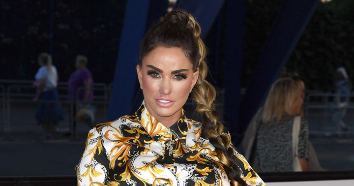 Katie Price pictured at the NTAs in September