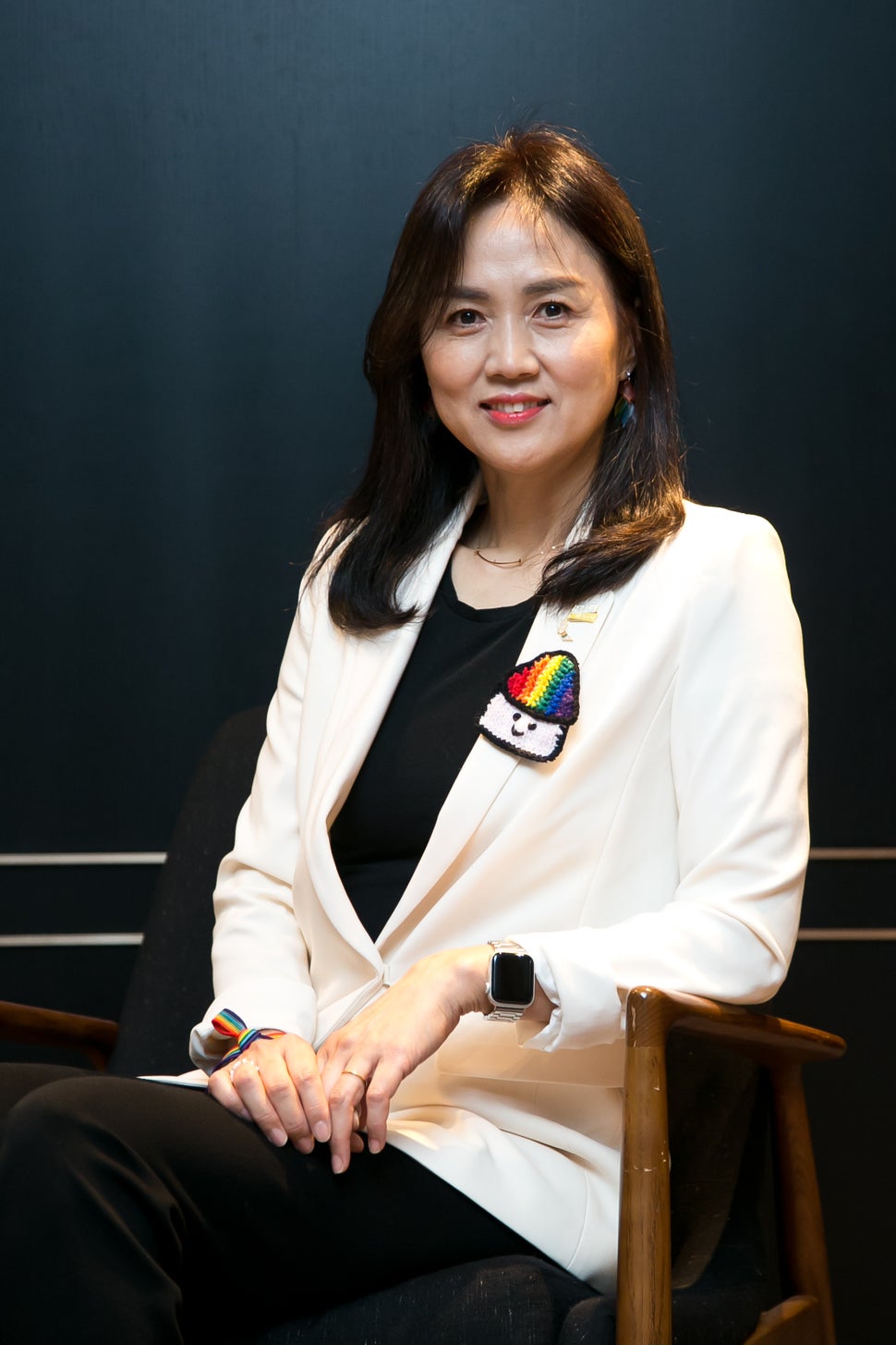 Vivian, an activist of 'LGBTI Parents' and the main character of the movie 'The Road to You'