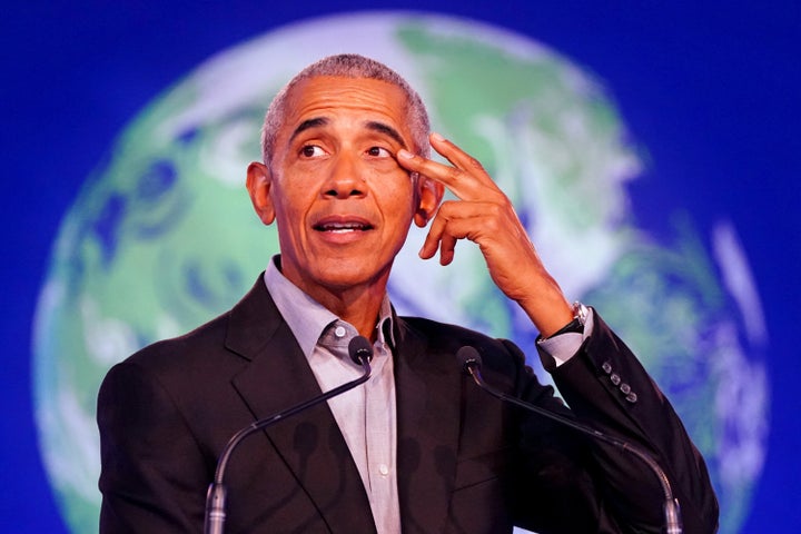Obama, durante su intervención en la COP26