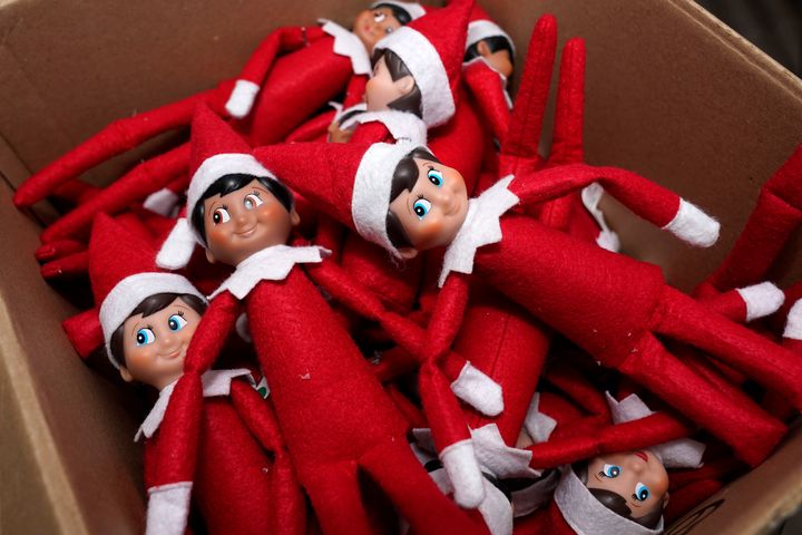  Santa may have fewer eyes in homes in the 2021 Christmas season after a judge — jokingly — banned the Elf on the Shelf. Superior Court Chief Judge Robert Leonard posted a mock order on Twitter banishing these elves from Cobb County, Georgia as a “gift to tired parents.” (AP Photo/John Bazemore)
