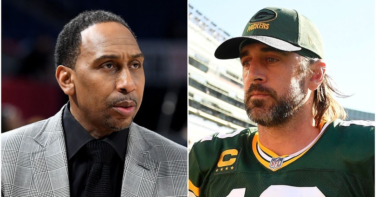 Stephen A. Smith Spits Fire At 'Embarrassment' Aaron Rodgers' Vaccine Deception