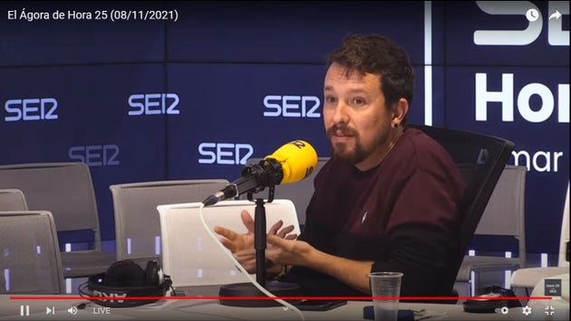 Iglesias, en la Cadena