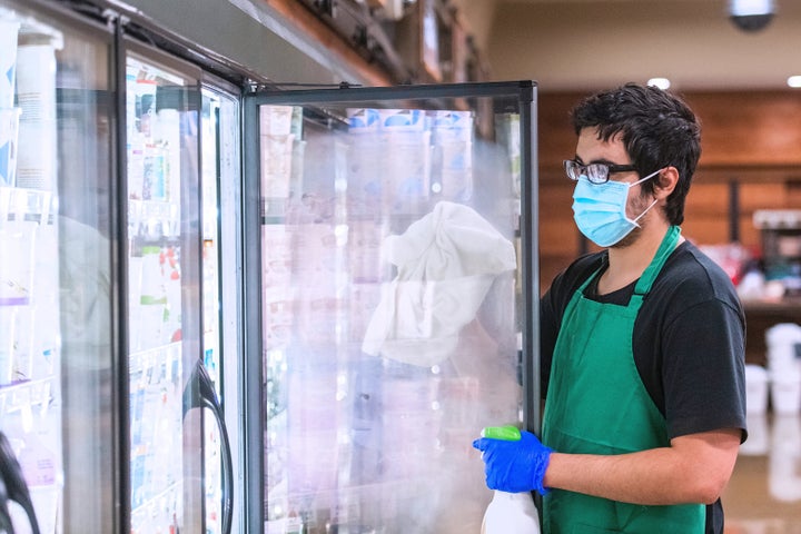 Reminders that "we're all in this together" at the beginning of the pandemic came off as tone-deaf for essential workers, including grocery employees.