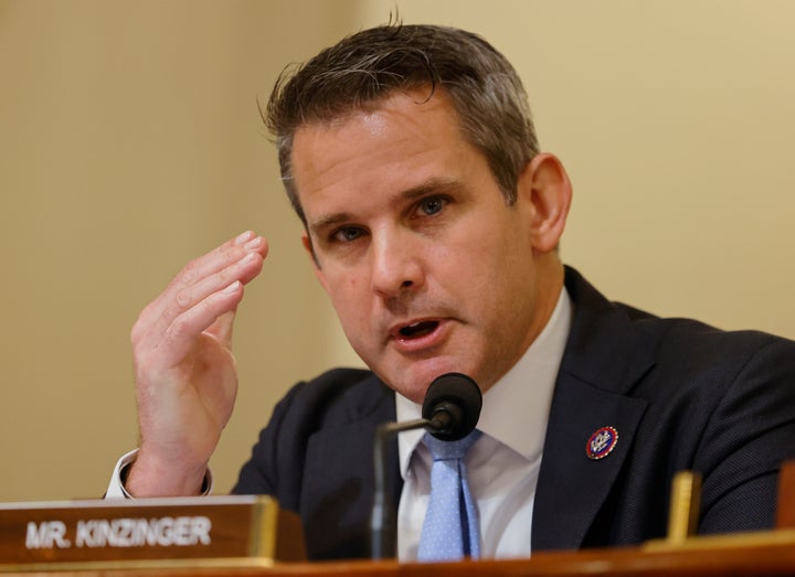 Rep. Adam Kinzinger (R-Ill.) reportedly considered using his gun during the Jan. 6 attack on the U.S. Capitol.