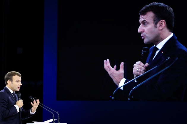 Ce que cherche Macron (ici le 12 novembre 2019) en parlant numérique avec Kamala Harris à Paris