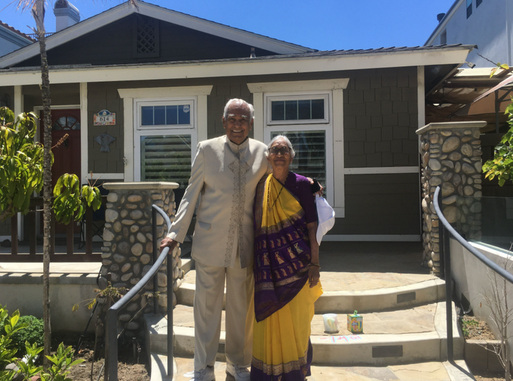 The author's parents. The couple celebrated their 50th wedding anniversary in 2021.