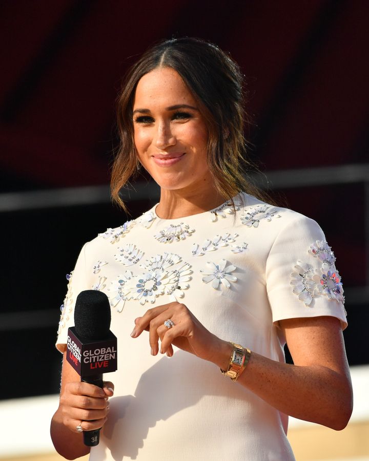 The Duchess of Sussex pictured at Global Citizen Live on Sept. 25 in New York City.