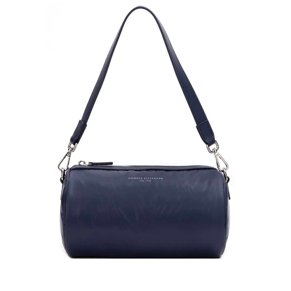 Sell Bimba Y Lola Nylon Zip Crossbody Bag - Navy Blue