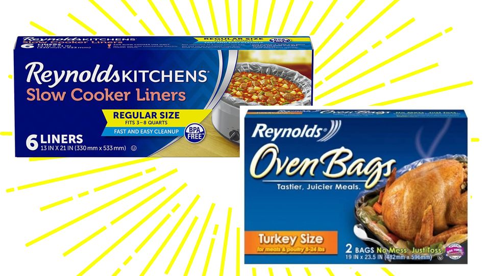 Invest in slow cooker liners and oven bags