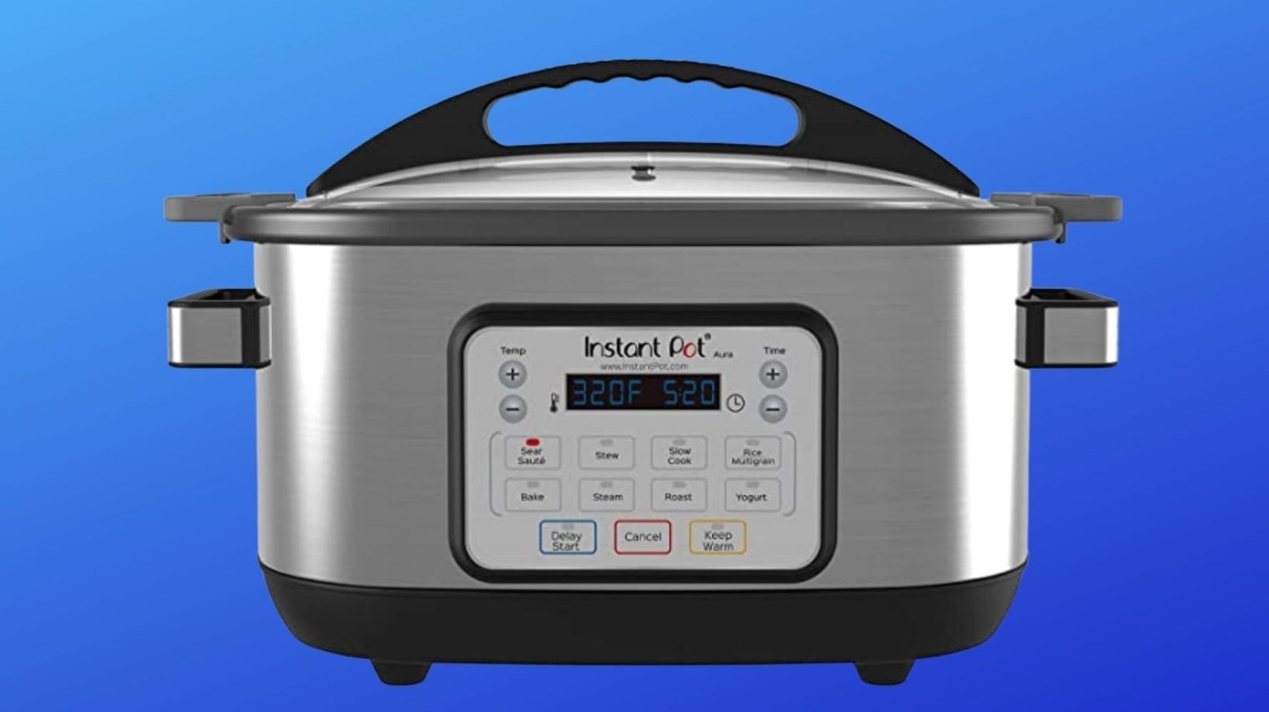 Upgrade to the 9-in-1 Instant Pot Aura for more than half off today on