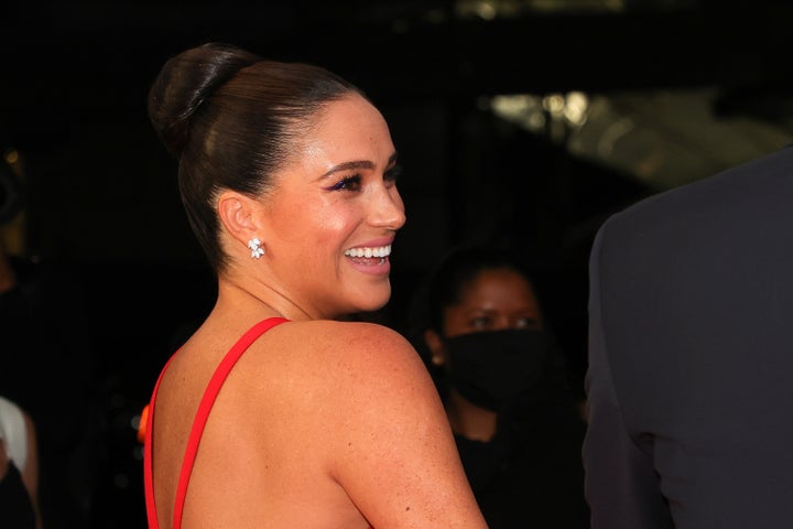 Meghan Markle, en el evento Salute To Freedom Gala en el Intrepid Sea-Air-Space Museum el 10 de noviembre de 2021 en Nueva York.