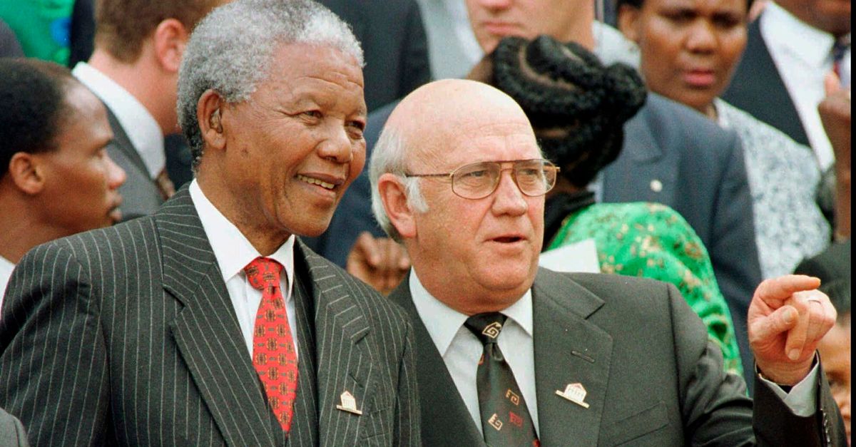 South Africa's Last Apartheid President F. W. De Klerk Dies At 85