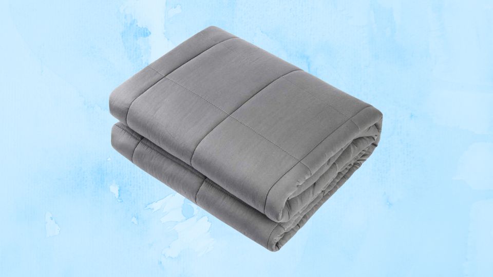 A calming weighted blanket