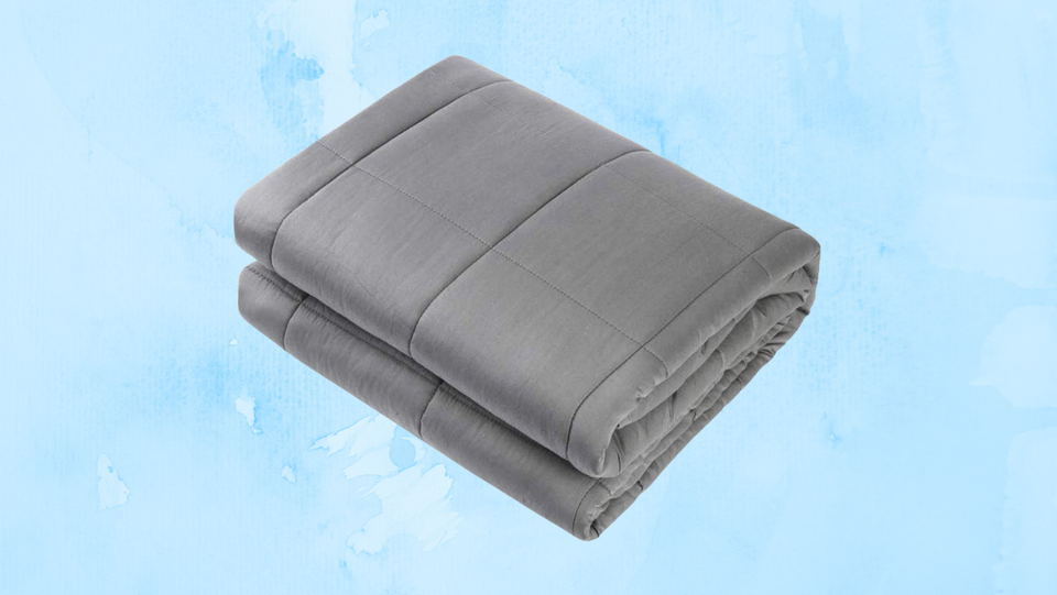 A calming weighted blanket