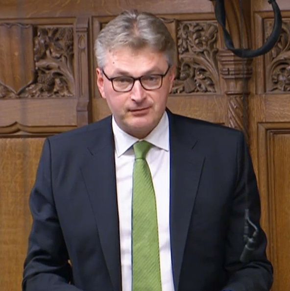 Conservative MP Daniel Kawczynski speaking in the House of Commons