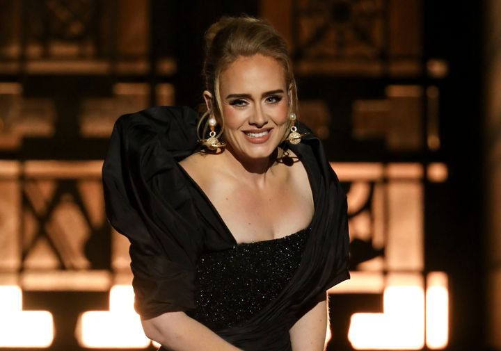 Adele pictured during her CBS special "Adele One Night Only," set to air on Nov. 14.