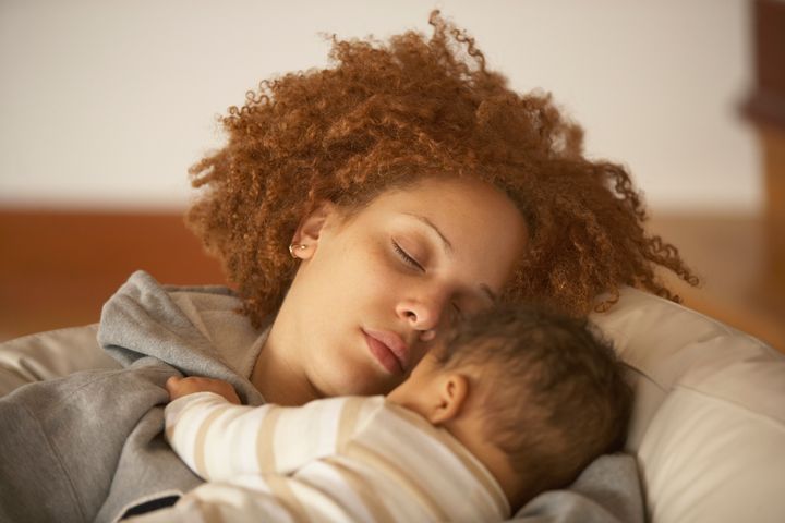 Recovering from childbirth while caring for a newborn on little sleep leaves little energy for sex.