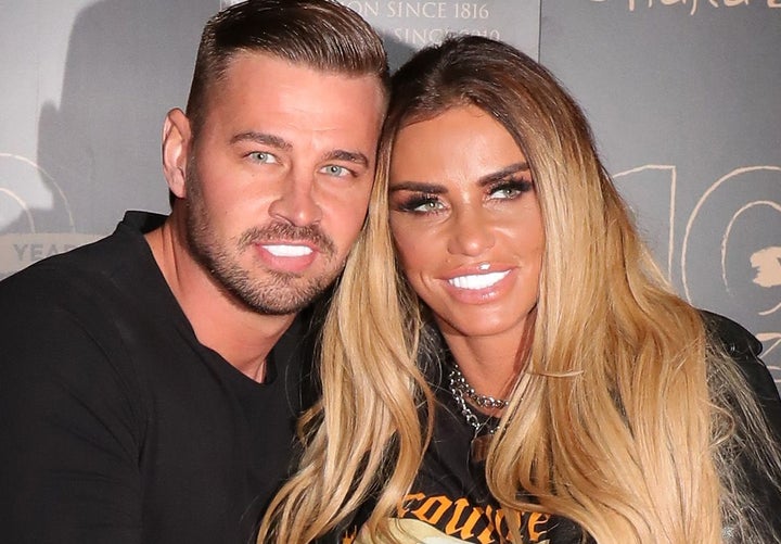 Carl Woods and Katie Price