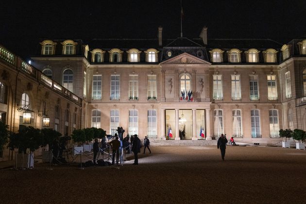 Le palais de l'Élysée le 10 novembre 2021