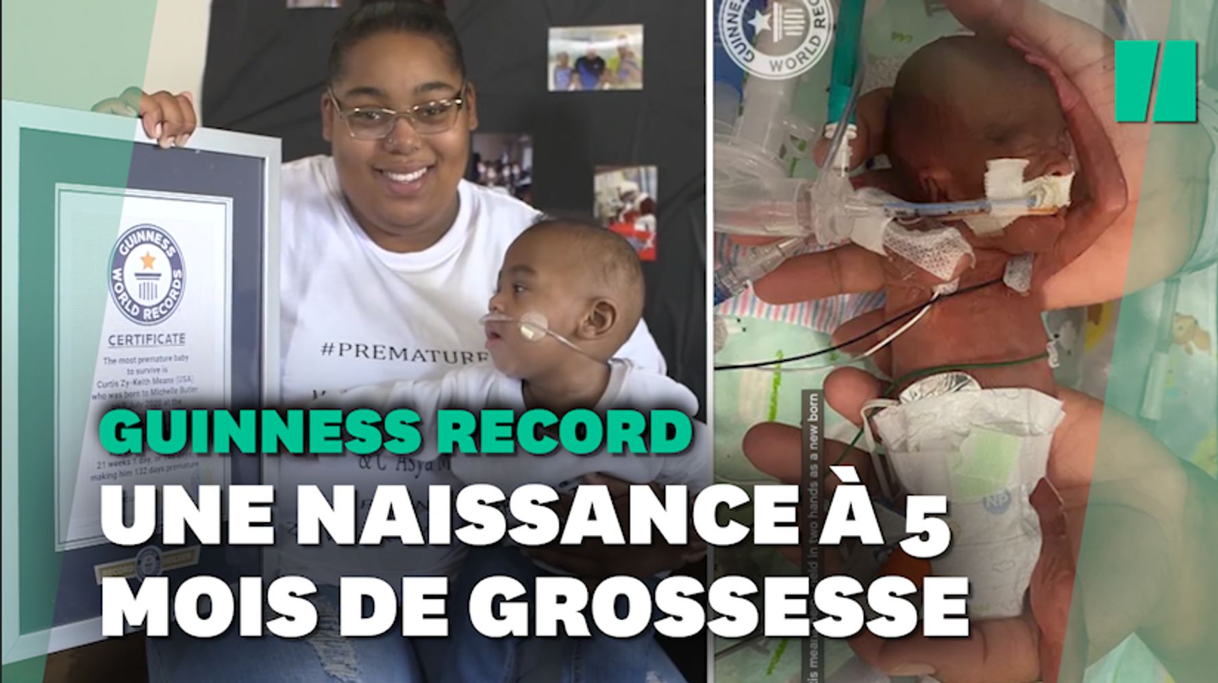 Aux Etats Unis Ce Bebe Est Le Plus Grand Premature Au Monde Apres 5 Mois De Grossesse Le Huffpost