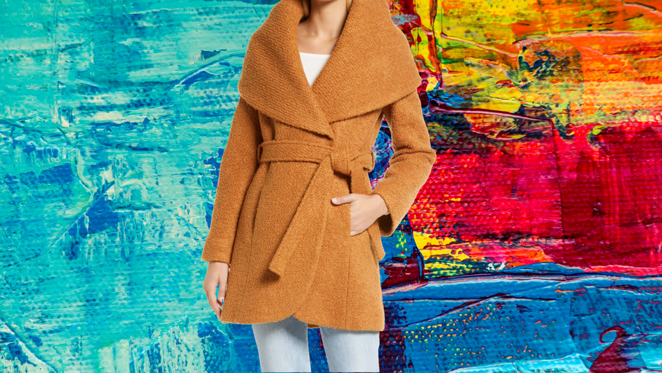 Wool coats for women