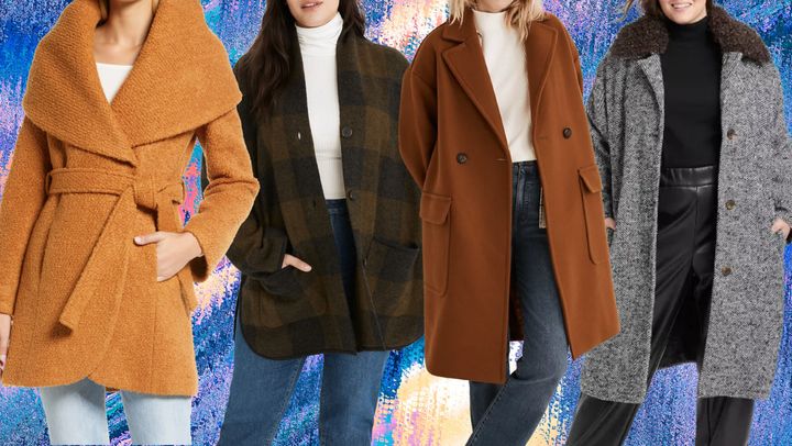 From left to right: <a href="https://click.linksynergy.com/deeplink?id=Zb4jl9GtVeY&mid=1237&u1=wool-coats-women-lourdesuribe-111521-&murl=https%3A%2F%2Fwww.nordstrom.com%2Fs%2Frachel-parcell-wool-blend-boucle-wrap-coat-nordstrom-exclusive%2F6438820%3Forigin%3Dcategory-personalizedsort%26breadcrumb%3DHome%252FWomen%252FClothing%252FCoats%2520%2526%2520Jackets%252FWool%2520%2526%2520Wool%2520Blends%26color%3D210" target="_blank" role="link" rel="sponsored" class=" js-entry-link cet-external-link" data-vars-item-name="Nordstrom" data-vars-item-type="text" data-vars-unit-name="618d807ae4b0b1aee922c07c" data-vars-unit-type="buzz_body" data-vars-target-content-id="https://click.linksynergy.com/deeplink?id=Zb4jl9GtVeY&mid=1237&u1=wool-coats-women-lourdesuribe-111521-&murl=https%3A%2F%2Fwww.nordstrom.com%2Fs%2Frachel-parcell-wool-blend-boucle-wrap-coat-nordstrom-exclusive%2F6438820%3Forigin%3Dcategory-personalizedsort%26breadcrumb%3DHome%252FWomen%252FClothing%252FCoats%2520%2526%2520Jackets%252FWool%2520%2526%2520Wool%2520Blends%26color%3D210" data-vars-target-content-type="url" data-vars-type="web_external_link" data-vars-subunit-name="article_body" data-vars-subunit-type="component" data-vars-position-in-subunit="0">Nordstrom</a>, <a href="https://click.linksynergy.com/deeplink?id=Zb4jl9GtVeY&mid=1237&u1=wool-coats-women-lourdesuribe-111521-&murl=https%3A%2F%2Fwww.nordstrom.com%2Fs%2Fmadewell-buffalo-check-sweater-coat-regular-plus-size%2F5750537%3Forigin%3Dcategory-personalizedsort%26breadcrumb%3DHome%252FWomen%252FClothing%252FCoats%2520%2526%2520Jackets%252FWool%2520%2526%2520Wool%2520Blends%26color%3D200" target="_blank" role="link" rel="sponsored" class=" js-entry-link cet-external-link" data-vars-item-name="Nordstrom" data-vars-item-type="text" data-vars-unit-name="618d807ae4b0b1aee922c07c" data-vars-unit-type="buzz_body" data-vars-target-content-id="https://click.linksynergy.com/deeplink?id=Zb4jl9GtVeY&mid=1237&u1=wool-coats-women-lourdesuribe-111521-&murl=https%3A%2F%2Fwww.nordstrom.com%2Fs%2Fmadewell-buffalo-check-sweater-coat-regular-plus-size%2F5750537%3Forigin%3Dcategory-personalizedsort%26breadcrumb%3DHome%252FWomen%252FClothing%252FCoats%2520%2526%2520Jackets%252FWool%2520%2526%2520Wool%2520Blends%26color%3D200" data-vars-target-content-type="url" data-vars-type="web_external_link" data-vars-subunit-name="article_body" data-vars-subunit-type="component" data-vars-position-in-subunit="1">Nordstrom</a>, <a href="https://go.skimresources.com/?id=38395X987171&xs=1&xcust=wool-coats-women-lourdesuribe-111521-&url=https%3A%2F%2Fwww.madewell.com%2Faverdon-coat-in-insuluxe-fabric-NB300.html%3Fcolor%3DWY8478" target="_blank" role="link" rel="sponsored" class=" js-entry-link cet-external-link" data-vars-item-name="Madewell" data-vars-item-type="text" data-vars-unit-name="618d807ae4b0b1aee922c07c" data-vars-unit-type="buzz_body" data-vars-target-content-id="https://go.skimresources.com/?id=38395X987171&xs=1&xcust=wool-coats-women-lourdesuribe-111521-&url=https%3A%2F%2Fwww.madewell.com%2Faverdon-coat-in-insuluxe-fabric-NB300.html%3Fcolor%3DWY8478" data-vars-target-content-type="url" data-vars-type="web_external_link" data-vars-subunit-name="article_body" data-vars-subunit-type="component" data-vars-position-in-subunit="2">Madewell</a>, <a href="https://goto.target.com/c/2706071/81938/2092?subId1=wool-coats-women-lourdesuribe-111521-&u=https%3A%2F%2Fwww.target.com%2Fp%2Fwomen-s-faux-fur-jacket-a-new-day-black-herringbone%2F-%2FA-83939032%3Fpreselect%3D83226102%23lnk%3Dsametab" target="_blank" role="link" rel="sponsored" class=" js-entry-link cet-external-link" data-vars-item-name="Target" data-vars-item-type="text" data-vars-unit-name="618d807ae4b0b1aee922c07c" data-vars-unit-type="buzz_body" data-vars-target-content-id="https://goto.target.com/c/2706071/81938/2092?subId1=wool-coats-women-lourdesuribe-111521-&u=https%3A%2F%2Fwww.target.com%2Fp%2Fwomen-s-faux-fur-jacket-a-new-day-black-herringbone%2F-%2FA-83939032%3Fpreselect%3D83226102%23lnk%3Dsametab" data-vars-target-content-type="url" data-vars-type="web_external_link" data-vars-subunit-name="article_body" data-vars-subunit-type="component" data-vars-position-in-subunit="3">Target</a>.