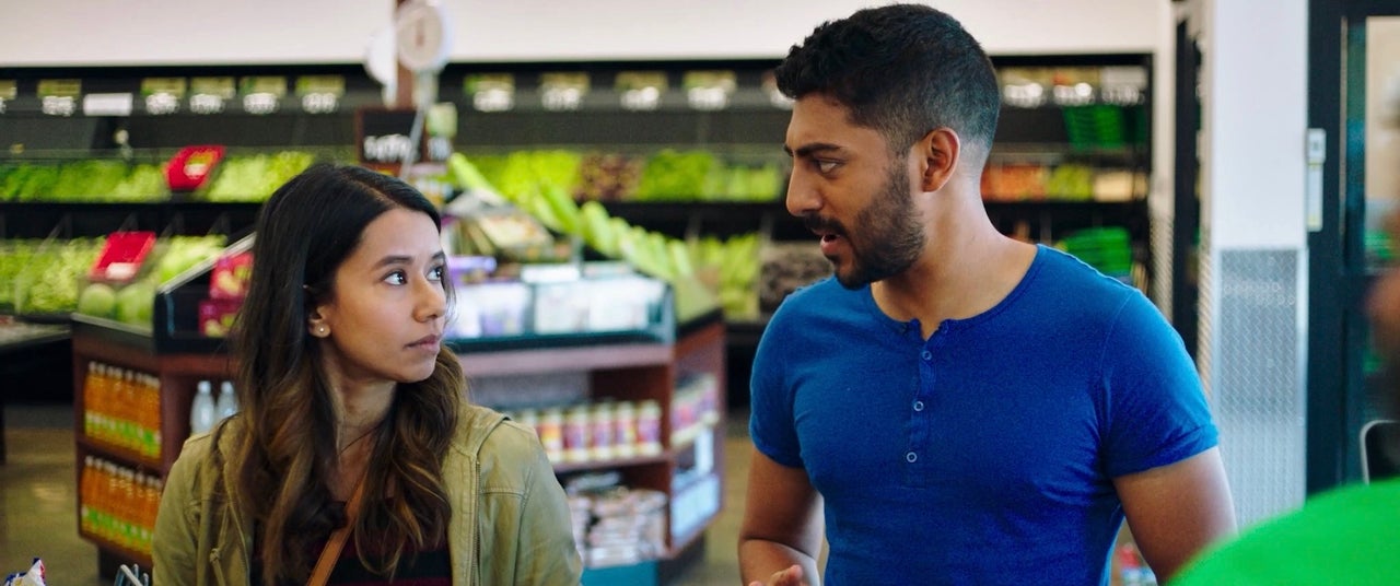 Sujata Day On How Uncertainty Inspired Her To Write And Direct Her Own Film 1 Sujata Day (Left) And Ritesh Rajan (Right) In &Quot;Definition Please&Quot; Which Day Wrote, Directed, Produced And Starred.