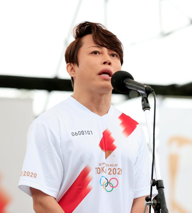 東京五輪の聖火リレーにも参加した西川貴教さん(2021年5月27日撮影)