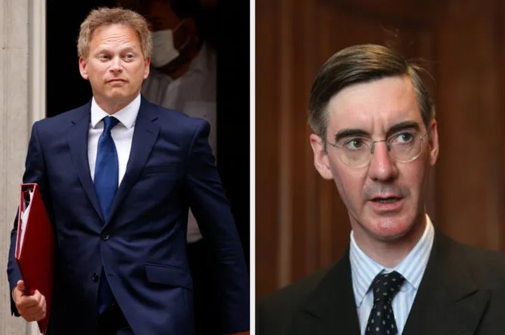 A spotlight was shone on the actions of Grant Shapps and Jacob Rees-Mogg today