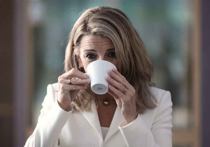 Yolanda Díaz, este lunes 15 de noviembre.