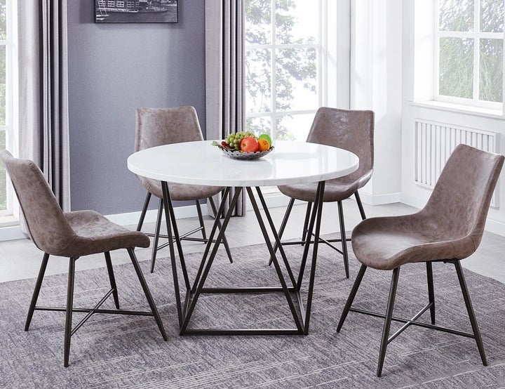 Set shown: Steve Silver Ramona 5-piece dining set