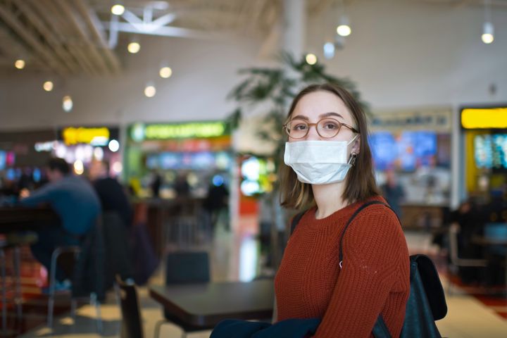 Many people aren't inclined to remove their face masks to eat in airports, so they have a meal at home on travel days.