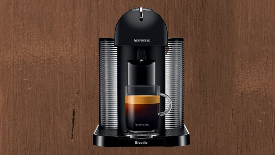 Nespresso Vertuo Coffee and Espresso Machine by Breville, Matte Black