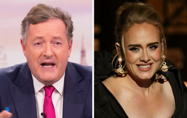 Piers Morgan and Adele