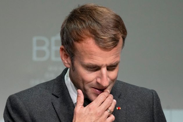 Emmanuel Macron photographié le 27 octobre au Quai Branly