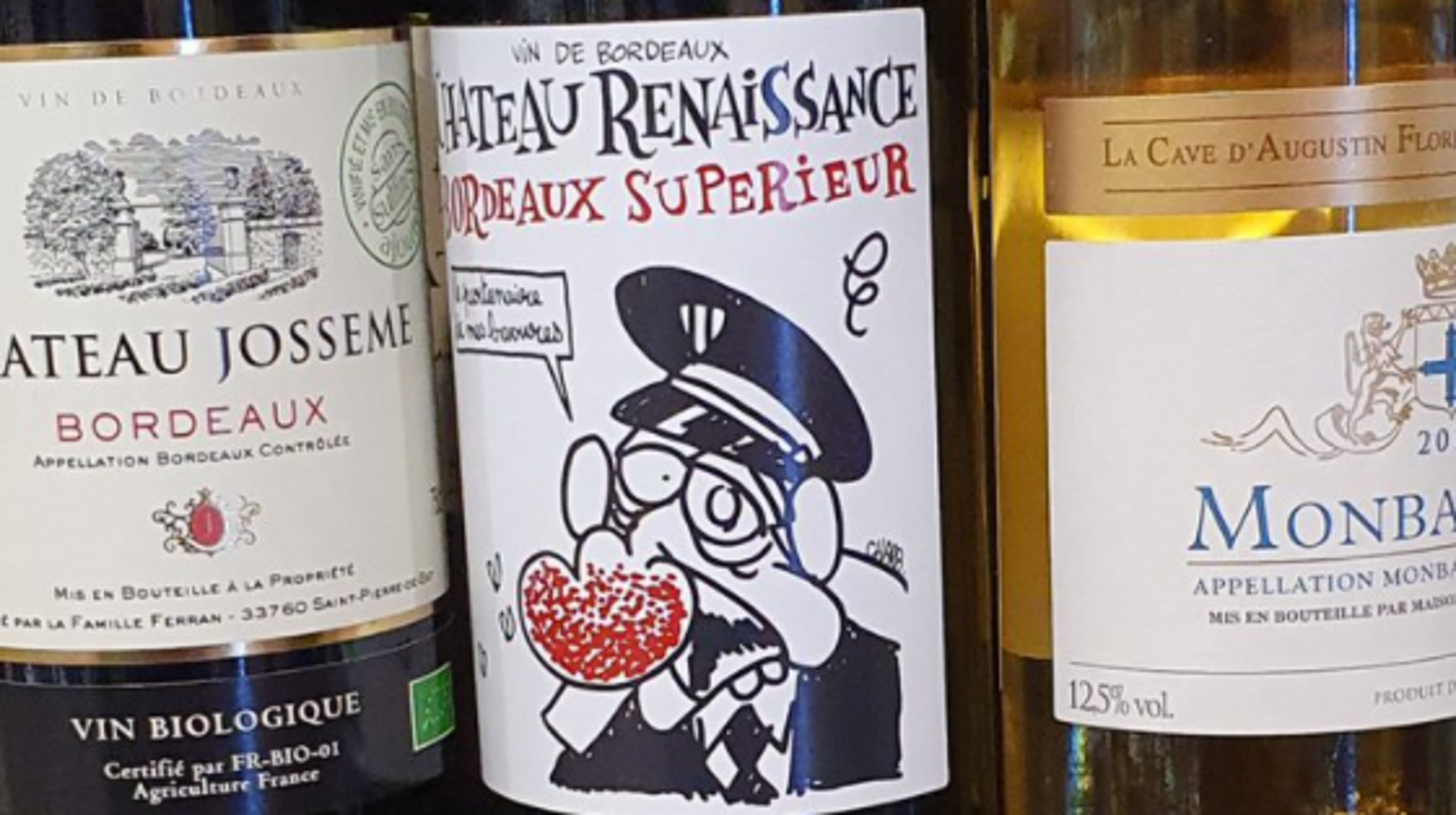 Cette étiquette de vin signée Charb indigne un syndicat de police